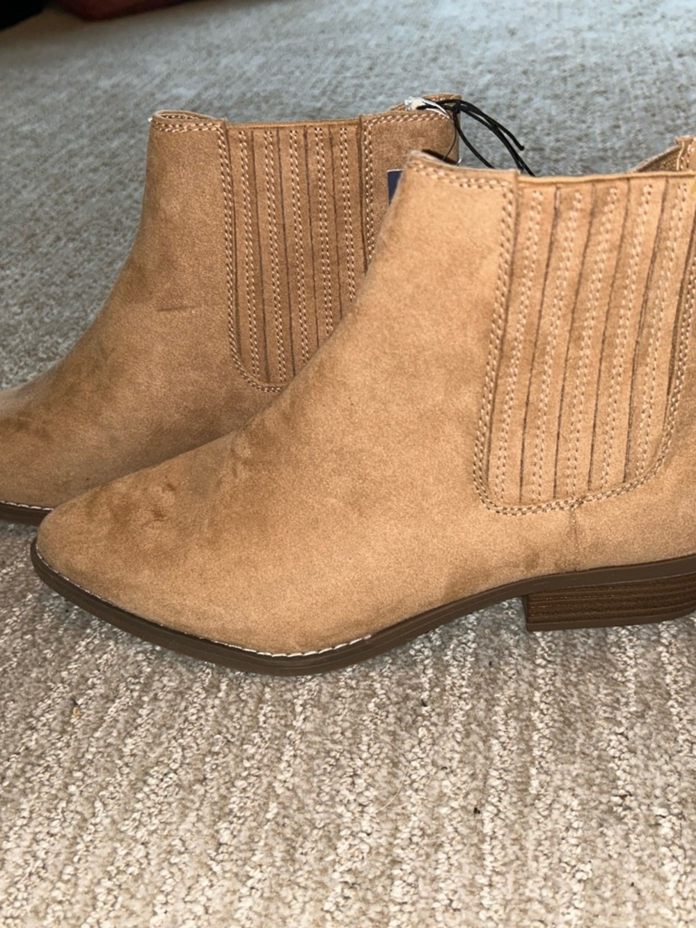 Target Tan Chelsea Booties